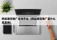 網(wǎng)站建設(shè)推廣咨詢平臺（網(wǎng)站建設(shè)推廣是什么意思?。?>
                        <p class=